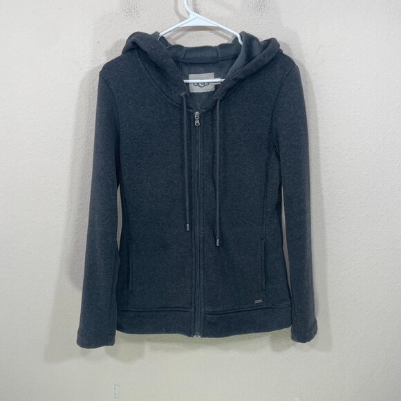 UGG Tops - UGG  Women’s‎ Size S Full Zip Hoodie Gray Pile Fleece Lined Super Soft w/Pockets